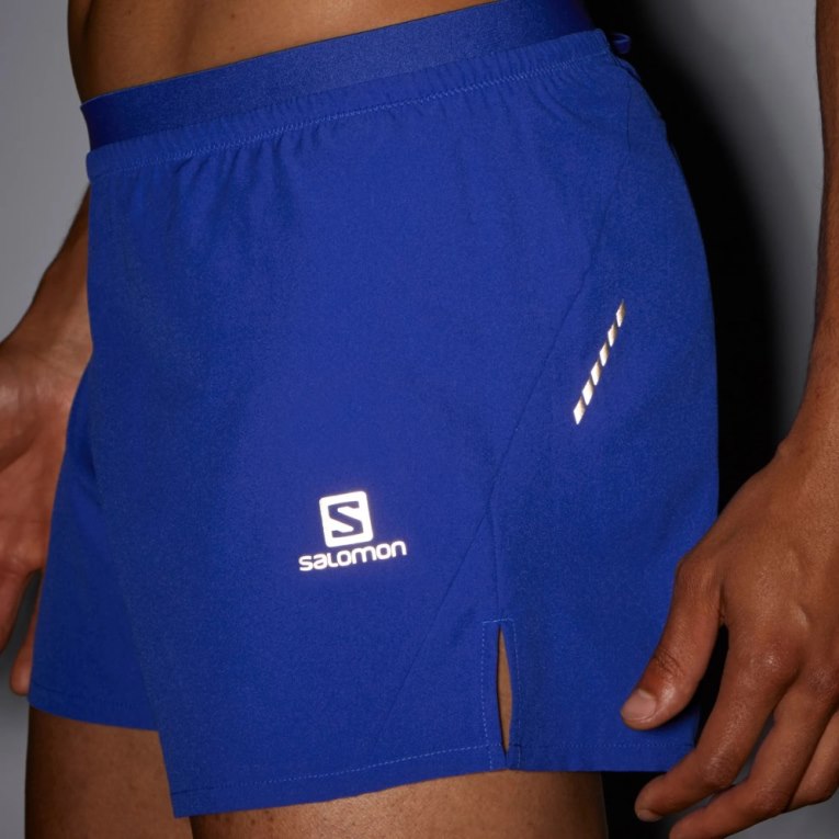 Bermudas Salomon Cross 3'' Hombre Azules | MX PXWT127